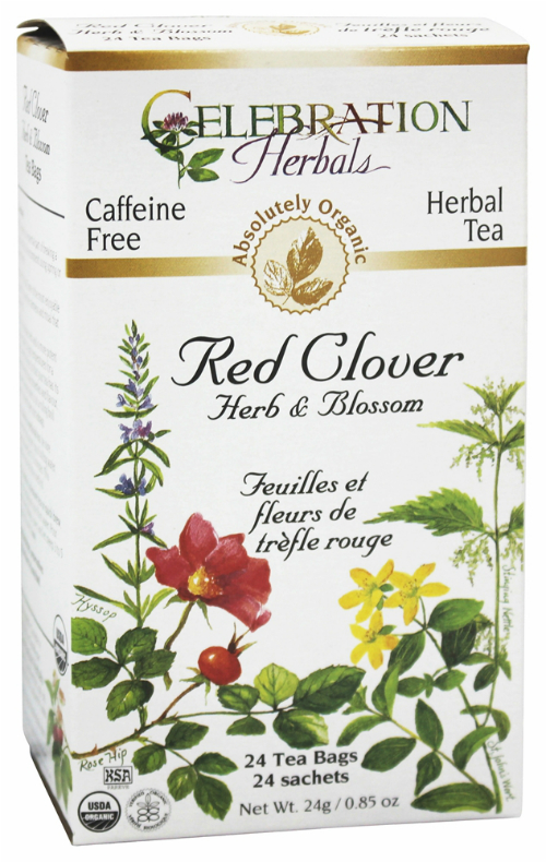 Red Clover Herb and Flower Tea Org Dietary Supplements