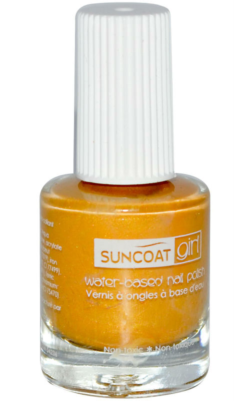 SUNCOAT PRODUCTS INC: Water-Based Peelable Nail Polish for Kids Sunflower 0.27 oz