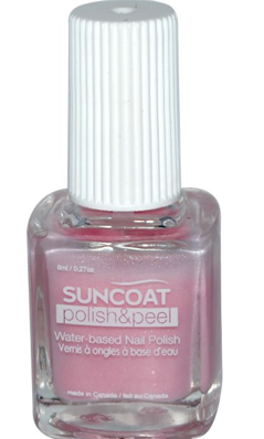SUNCOAT PRODUCTS INC: Polish and Peel Water-Based Nail Polish Petal Blush 0.27 oz