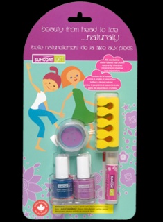 SUNCOAT PRODUCTS INC: Head-To-Toe Makeup Kit Princess Collection Blister Pack 5 pc