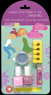 SUNCOAT PRODUCTS INC.: Head-To-Toe Makeup Kit Ballerina Collection Blister Pack 5 pc