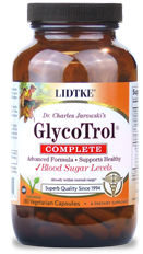 LIDTKE: GlycoTrol Complete 180 capvegi