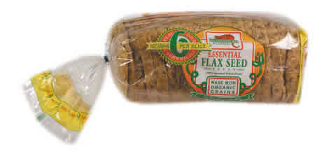 BREAD ORGANIC  ESSENTIAL SPROUT FLAX SEED Case of 6 / 16 OZ from Alvarado Street Bakery