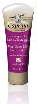 CANUS VERMONT: Orchid Oil Goat's Milk Lotion 2 oz