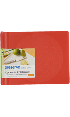 PRESERVE: Plastic Cutting Board Red Tomato Small 1 ct