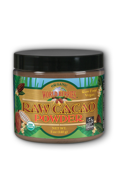 Funfresh foods: Cacao Powder Raw Organic 5 oz Pwd