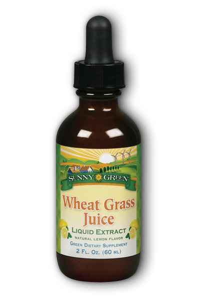Sunny Green: Wheat Grass Liquid Concentrate 2 fl oz
