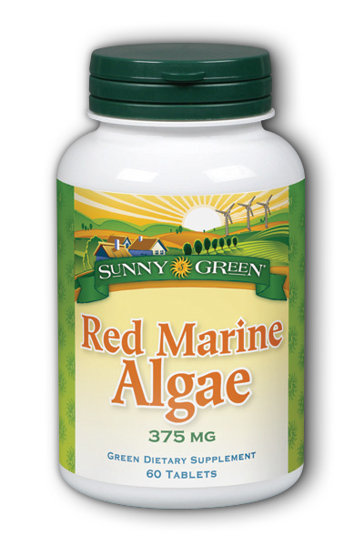 Sunny Green: Red Marine Algae 375mg 60 Tablets