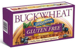 WAFFLE BUCKWHEAT WILDBERY Case of 12 / 11 OZ from LifeStream