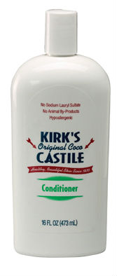 KIRKS NATURAL: Castile Hair Care Conditioner 16 oz