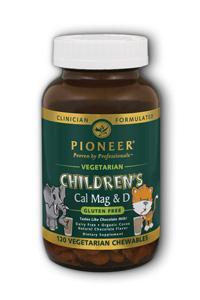 Pioneer: Childrens Cal Mag And D Chocolate 120 ct