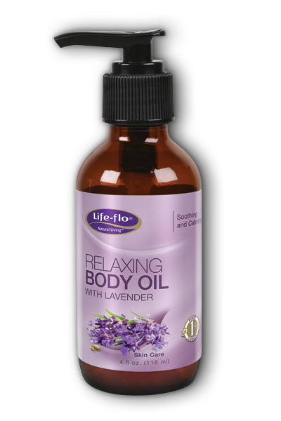 Life-flo health care: Relaxing Body Oil With Lavender 4 oz Liq