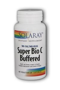 Solaray: Super Bio C Buffered Two-Stage Time-Release 60ct