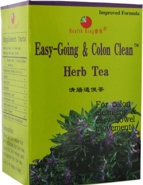 HEALTH KING: Easy Going Colon Cleanse Tea 20 bag