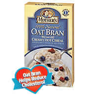 HOT OAT BRAN CEREAL Case of 12 / 16 OZ from Mother's