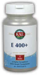 E-400+ w/mixed Tocopherols 45ct 400iu from Kal