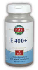 E-400+ w/mixed Tocopherols 90ct 400iu from Kal