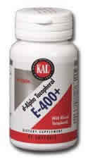 E-400+ w/mixed Tocopherols 180ct 400iu from Kal