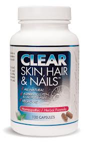 Clear skin hair and nails