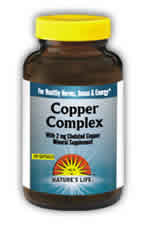 Copper Complex 100ct from Natures Life