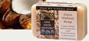 ONE WITH NATURE: Soap,coco-walnut 7 OZ
