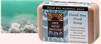 SOAP,DEAD SEA MUD Case of 1 / 7 OZ from ONE WITH NATURE