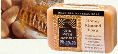 ONE WITH NATURE: Soap,honey almond 7 OZ