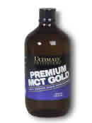 MCT Gold 33.8oz  Liquid (Glass Bottle) from Ultimate Nutrition