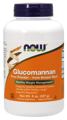 NOW: Glucomannan from Konjac Root 100 Precent Pure Powder 8 oz