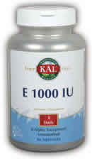 Vit E-1000 d-Alpha Tocopherol 90ct 1000iu from Kal