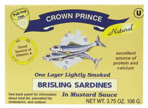 SARDINES IN MUSTARD SAUCE