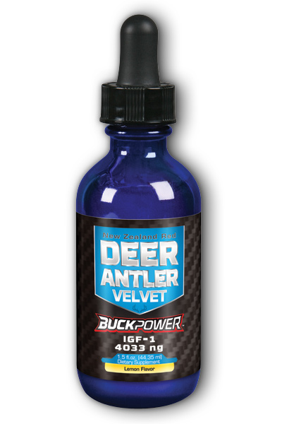 Natural Sport: Deer Antler Velvet (Lemon) 1.5 oz Liq
