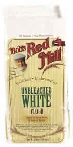 FLOUR UN-BLEACHED WHITE Case of 4 / 5# from Bobs Red Mill
