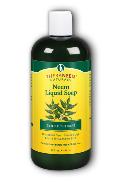 Organix South: Neem Liquid Soap Gentle Therape 16 oz