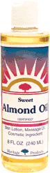 Sweet Almond Oil 8 fl oz from HERITAGE PRODUCTS