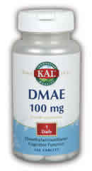 DMAE 100ct 100mg from Kal
