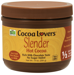 NOW: Cocoa Lovers Slender Hot Cocoa 10 oz powder