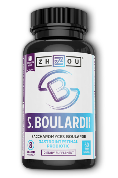 Zhou Nutrition: Saccharomyces Boulardii 60 Vcp