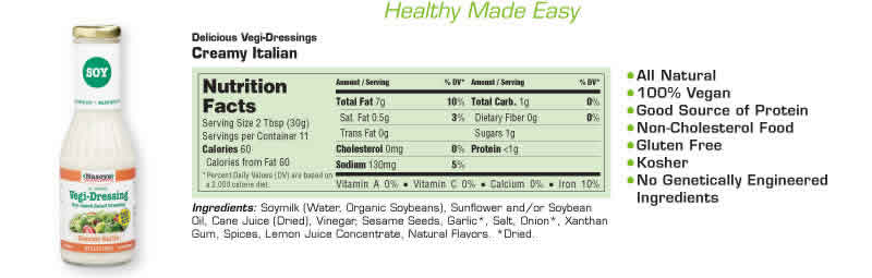 VEGI-DRSNG,SESAME-GARLIC