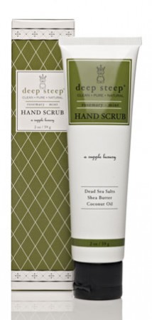 DEEP STEEP: Hand Scrub Rosemary Mint 2 oz