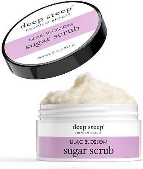 DEEP STEEP: Lilac Blossom Classic Sugar Scrub 8 OUNCE