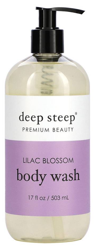 DEEP STEEP: Lilac Blossom Classic Body Wash 17 OUNCE