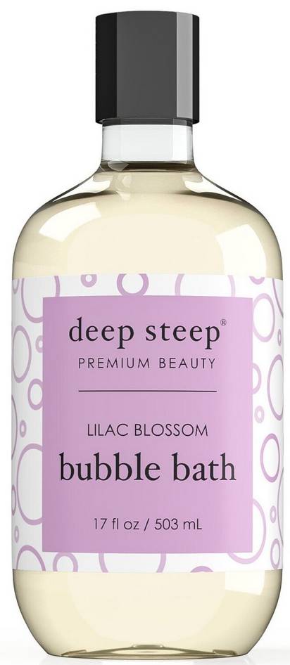 DEEP STEEP: Lilac Blossom Classic Bubble Bath 17 OUNCE