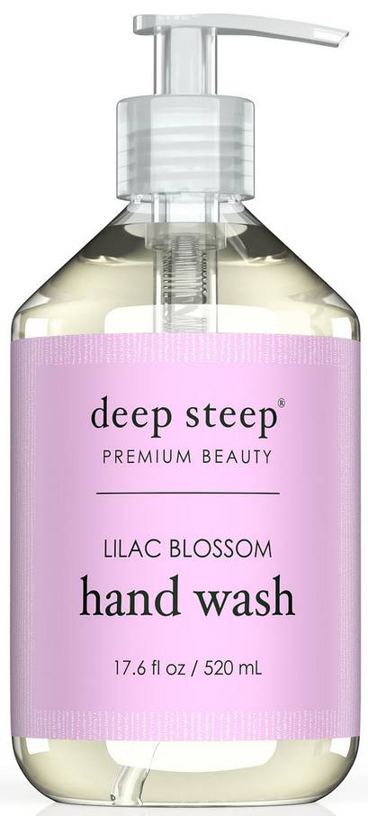 DEEP STEEP: Lilac Blossom Classic Argan Oil Liquid Hand Wash 17.6 OUNCE
