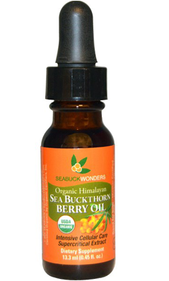 SEABUCKWONDERS: Sea Buckthorn Berry Oil (USDA Organic) 0.45 oz