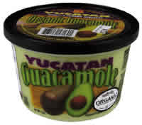GUACAMOLE ORGANIC ZESTY