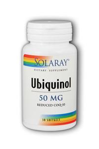 Ubiquinol 50mg 30 SoftGels from Solaray