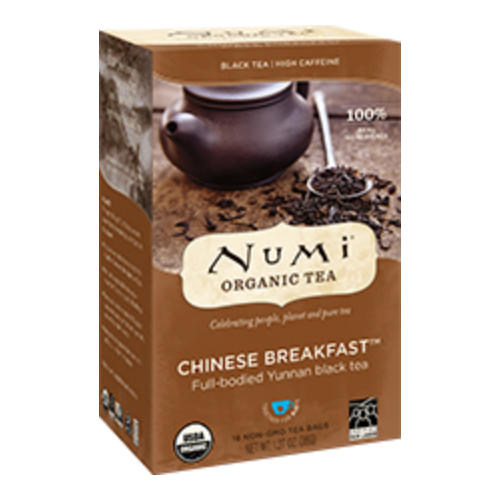 NUMI TEAS: Chinese Breakfast Black Tea 18 bag