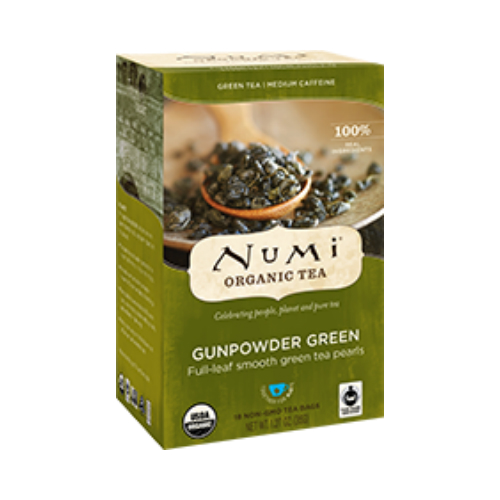 NUMI TEAS: Gunpowder Green Tea 18 bag