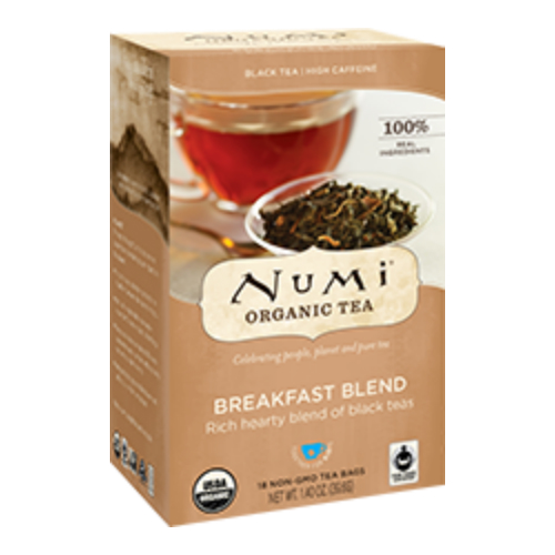 NUMI TEAS: Breakfast Blend Black Tea 18 bag